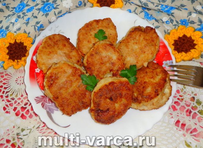 Котлети зі щуки в мультиварці