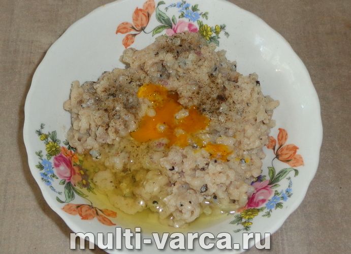 Котлети зі щуки в мультиварці