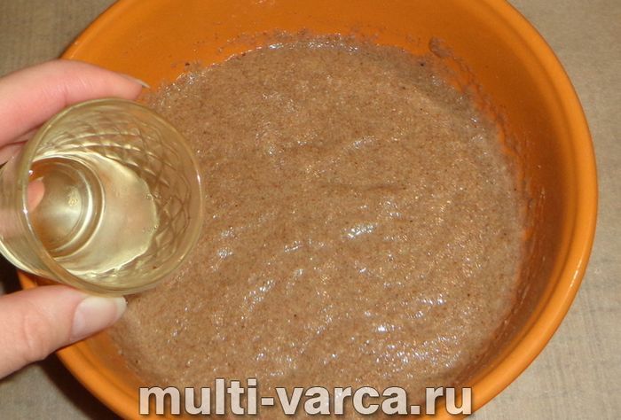 Лляний хліб у мультиварці