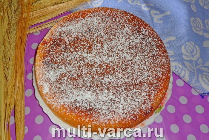 Манник із бананом у мультиварці