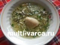 Млинці з сиром і курагою в мультиварці