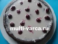 Млинці з сиром і курагою в мультиварці