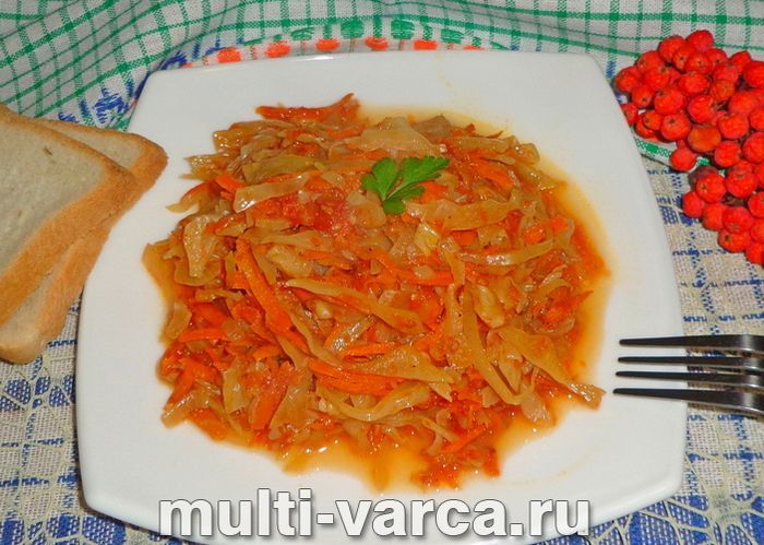 Овочева солянка в мультиварці