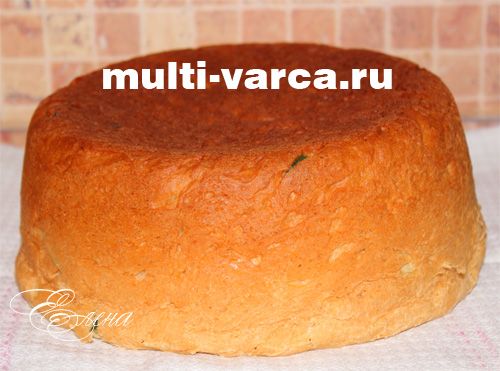 Паска з сиром і цукатами в мультиварці