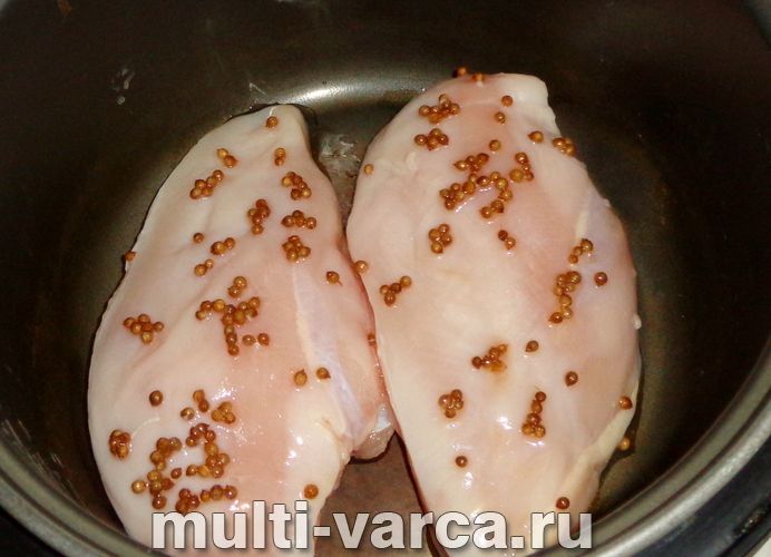 Пастрома з курячої грудки в мультиварці