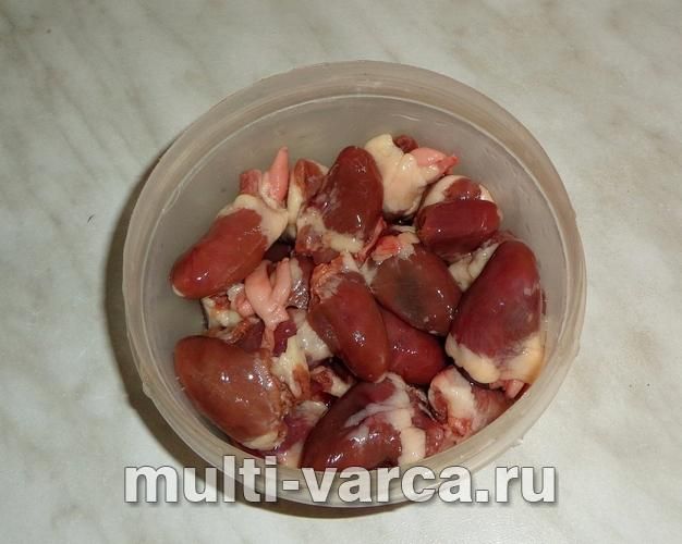 Перловка з сердечками в мультиварці