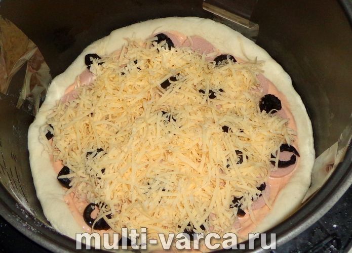 Піца дріжджова в мультиварці