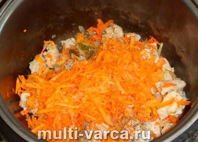 Плов із гарбузом у мультиварці