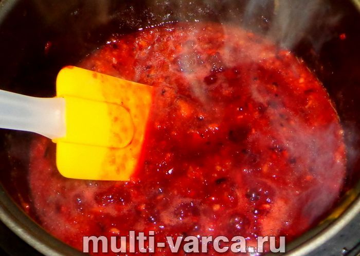 Повидло з яблук і слив у мультиварці