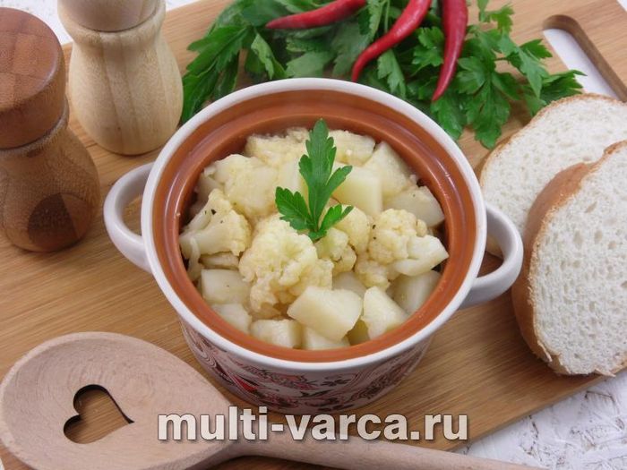 Рагу з цвітною капустою