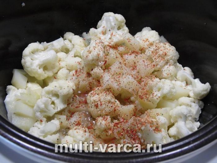 Рагу з цвітною капустою