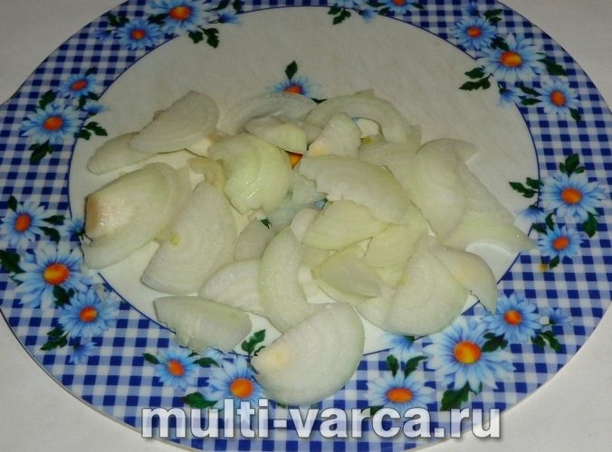 Рагу з кабачків і баклажанів у мультиварці