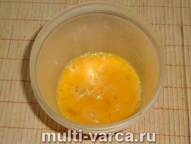 Риба в омлеті в мультиварці