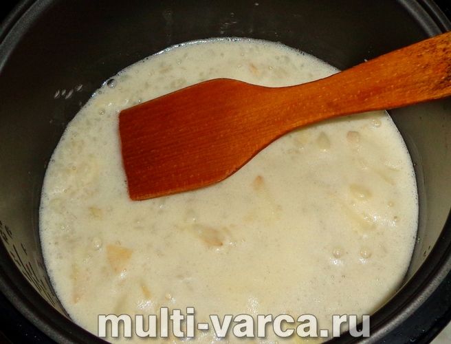 Рисовий пудинг у мультиварці