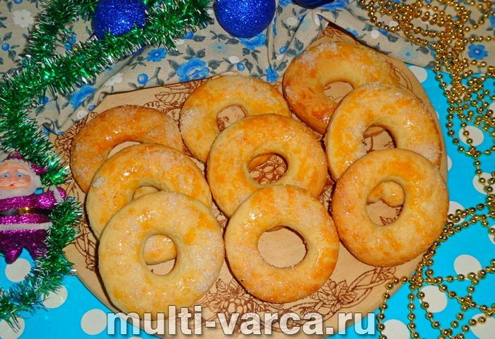 Різдвяні цукрові кільця