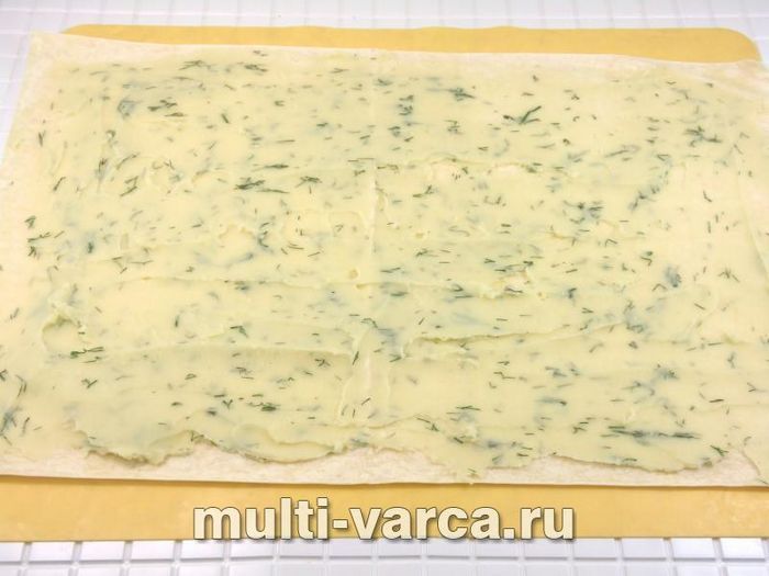 Рулети з лаваша з картопляним пюре і оселедцем
