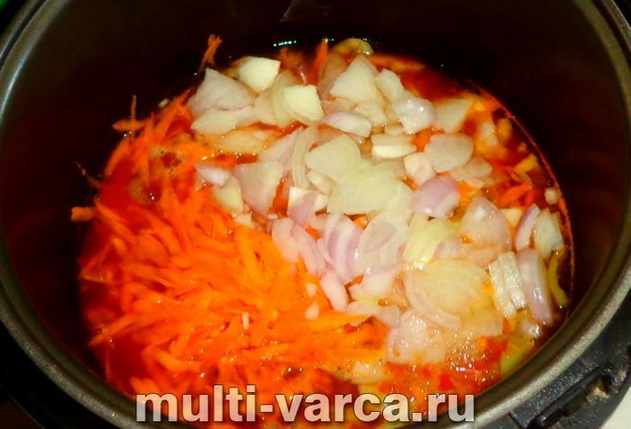 Салат із кабачків на зиму в мультиварці