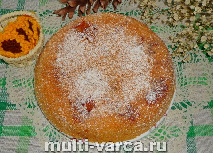 Шарлотка з варенням у мультиварці