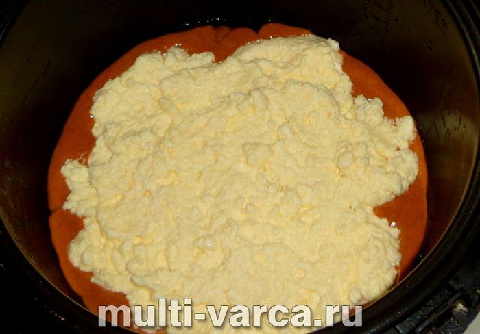 Сирно-шоколадний пиріг у мультиварці