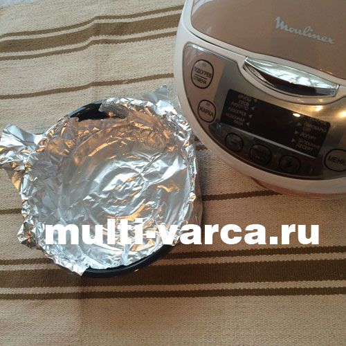 Сьомга з травами на пару в мультиварці