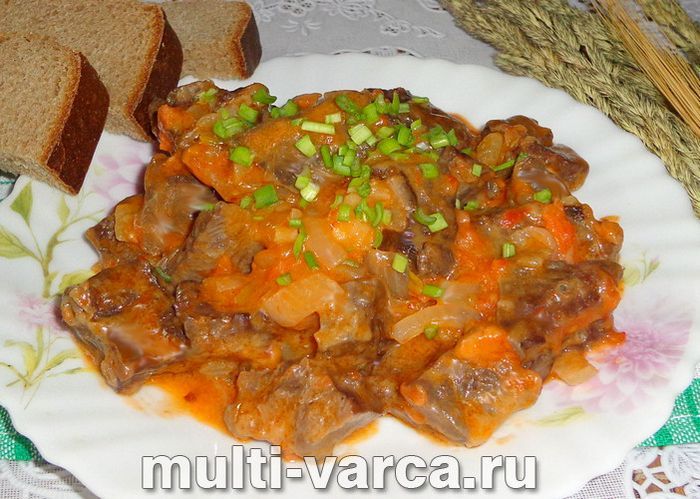 Свиняче легке в мультиварці