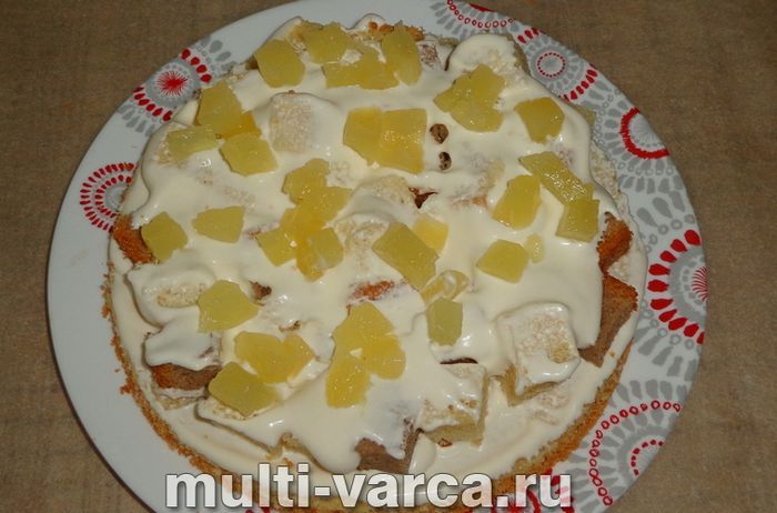 Торт &laquo;Панчо&raquo; з ананасами