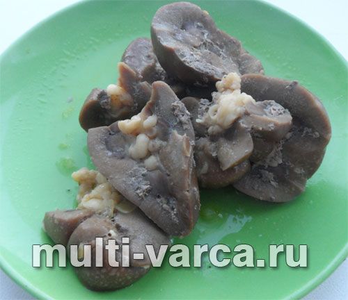 Варені свинячі нирки