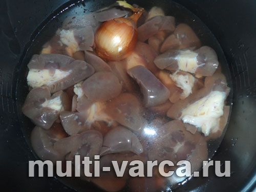 Варені свинячі нирки