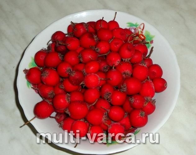 Варення з цілих плодів глоду