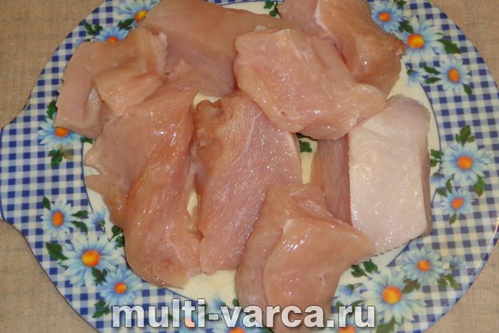 Відбивні з індички в сухарях у духовці