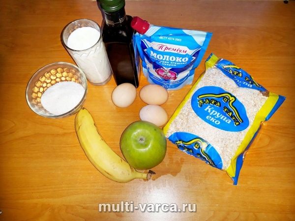 Вівсяноблин із фруктами