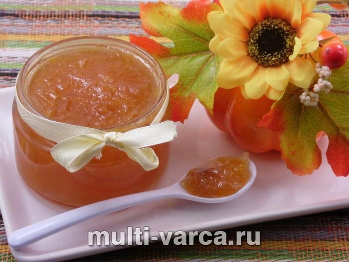 Джем із яблук і гарбуза