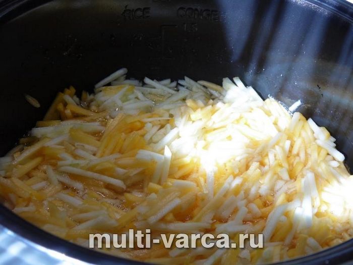 Джем із яблук і гарбуза