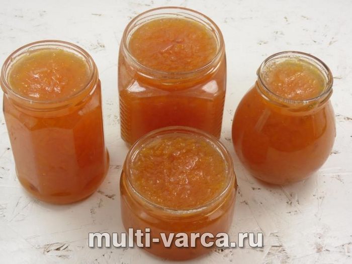 Джем із яблук і гарбуза