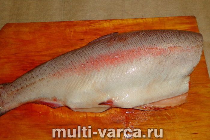 Форель запечена з картоплею