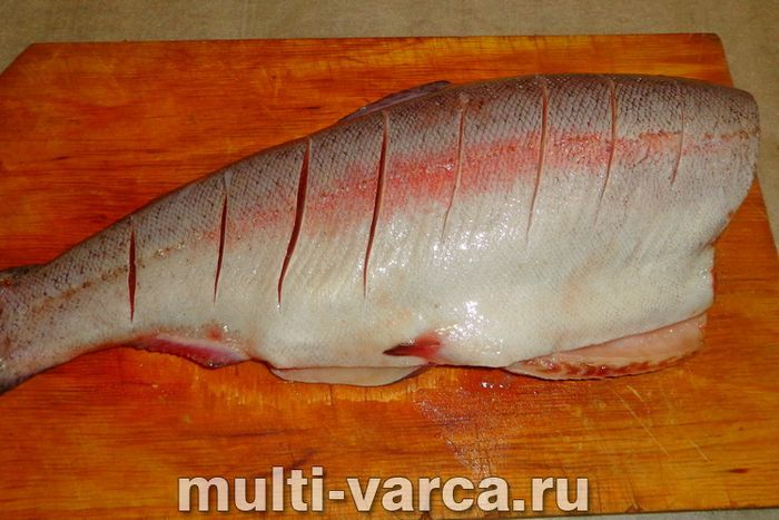 Форель запечена з картоплею