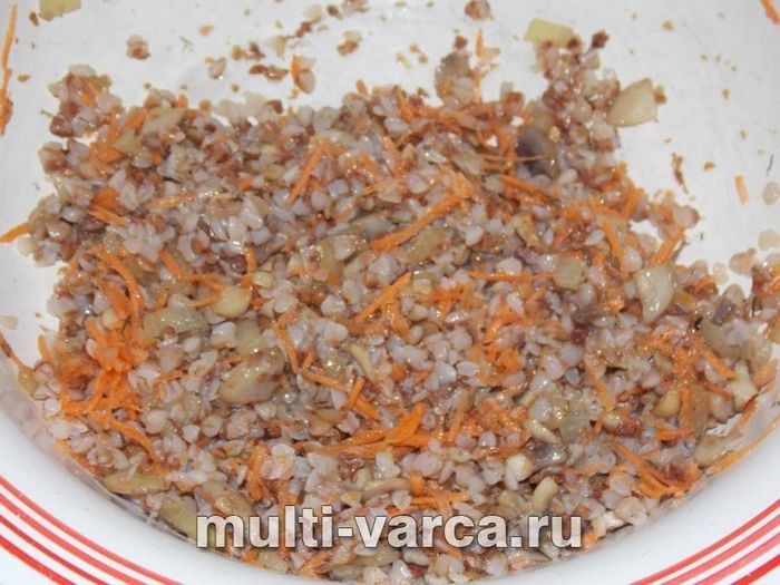 Гречані котлети з грибами