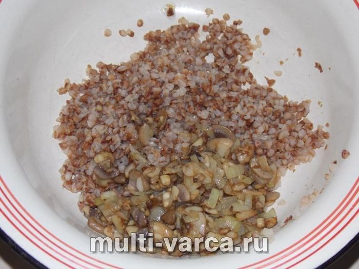 Гречані котлети з грибами