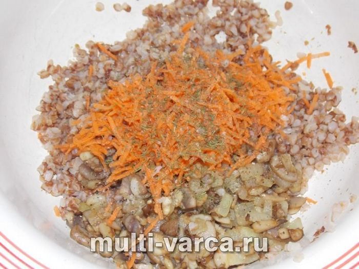 Гречані котлети з грибами