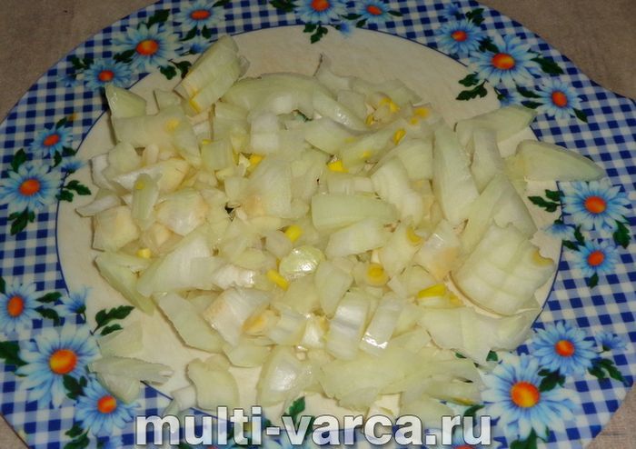 Ячна каша з тушонкою в мультиварці