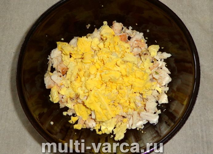 Яйця з куркою