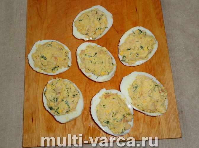 Яйця з куркою
