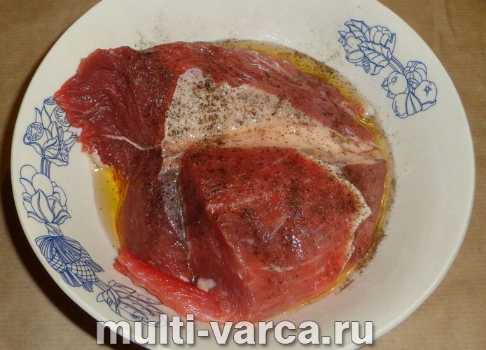 Яловичина су-вид у мультиварці