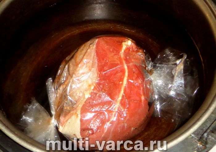 Яловичина су-вид у мультиварці