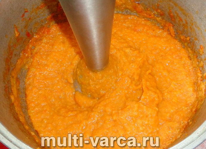 Кабачкова ікра з майонезом на зиму