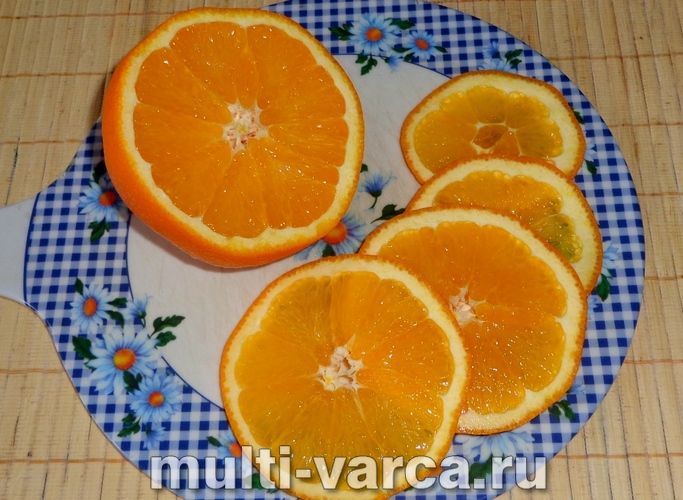 Качка з апельсинами в мультиварці