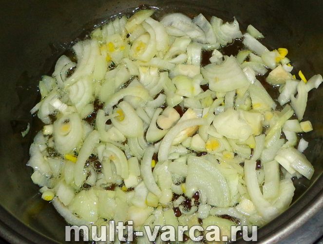 Картопля з нирками в мультиварці