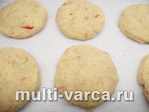 Картопляні котлети з перцем і фетою