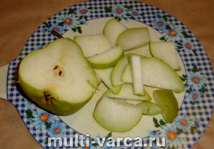 Компот із яблук і груш у мультиварці