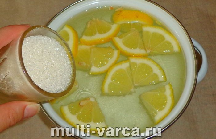 Компот із лимонів на зиму